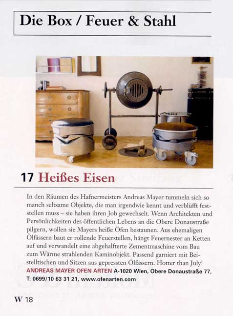 Mayerofen | WOHNEN (10/2002) Mayerofen | WOHNEN (10/2002)