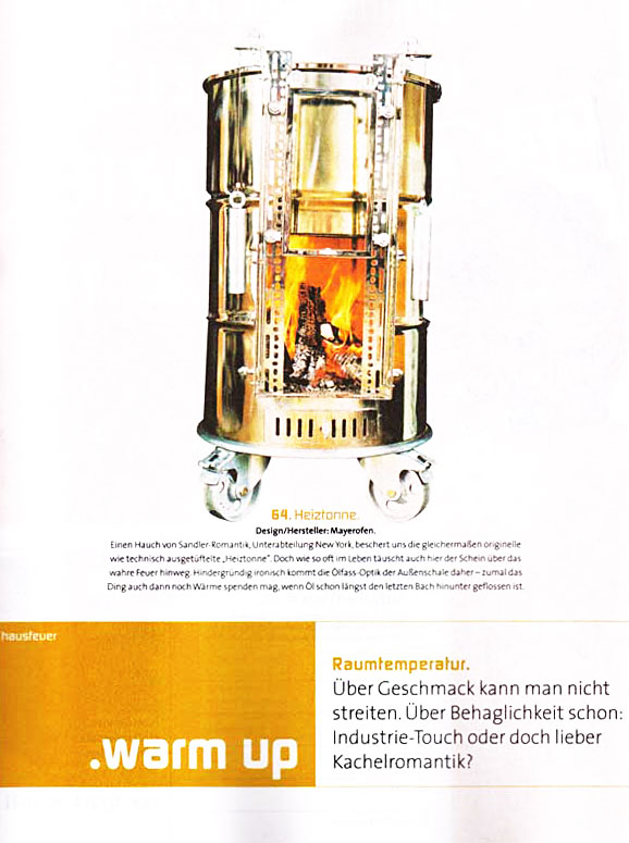 Mayerofen | Wohnen und Design (01/2004) Mayerofen | Wohnen und Design (01/2004)